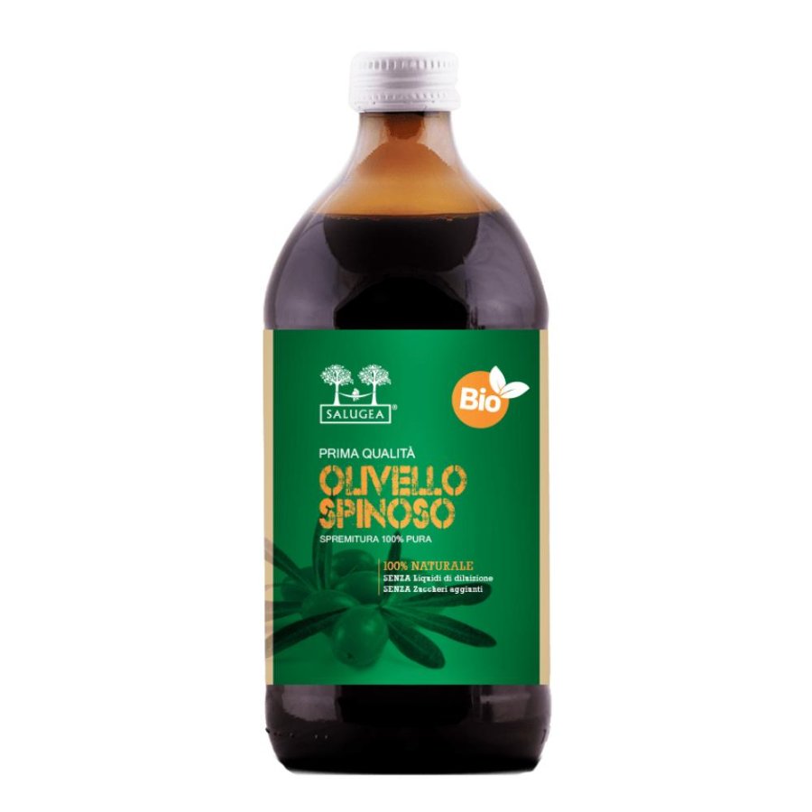 Salugea Succo di Olivello Bio Integratore Ricostituente 500 ml
