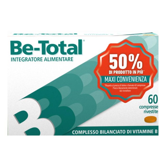 Betotal integratore alimentare 60 compresse be-total