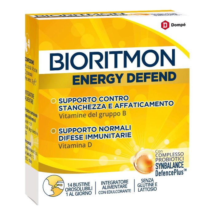 Bioritmon Energy Defend Integratore Alimentare 14 bustine