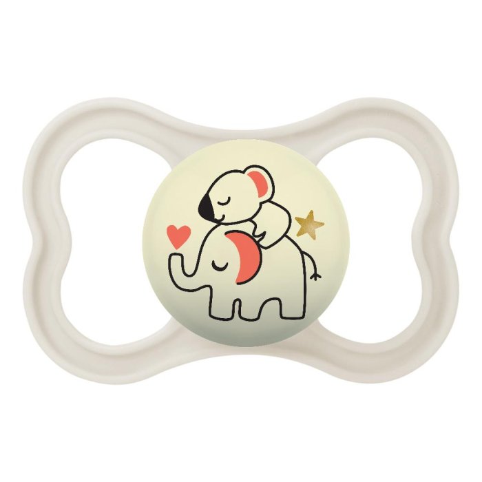 MAM Supreme Night succhietto 16+ silicone – ciuccio ortodontico per la notte