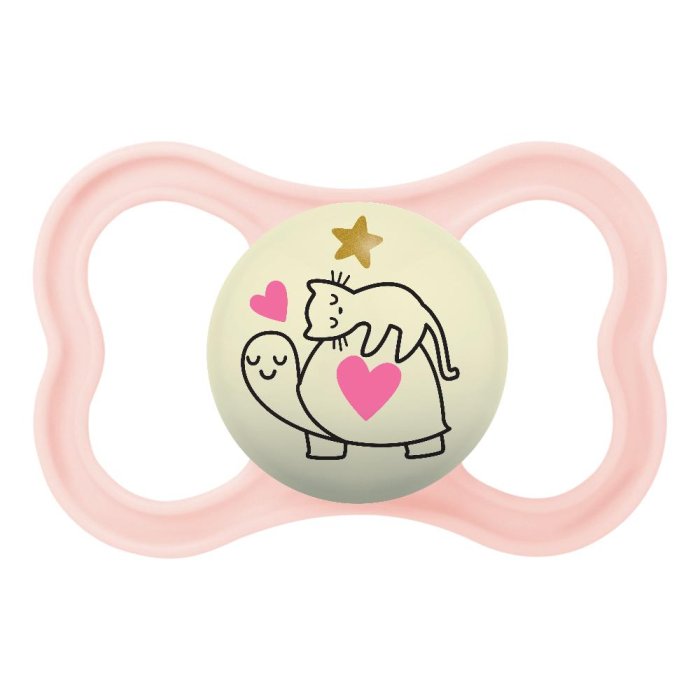 MAM Supreme - Night Succhietto in Silicone per Bimba 6+ Mesi 1pezzo