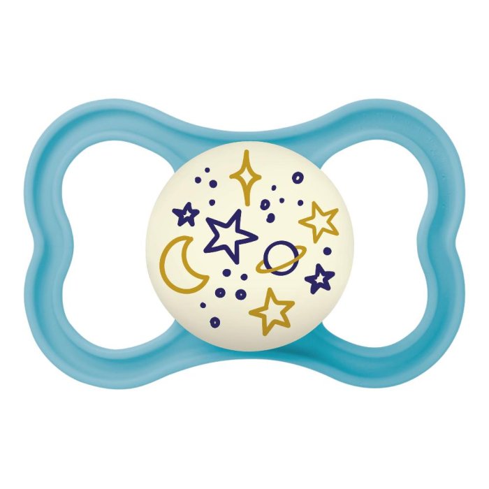 MAM Supreme Night 6+ silicone 1X M - succhietto notte in silicone 6 mesi+