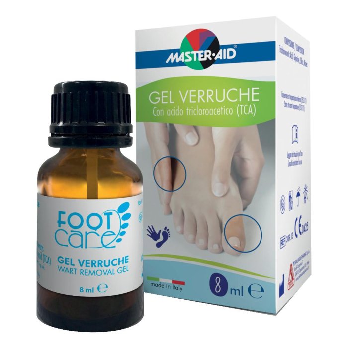 Master Aid Footcare Gel 12 ml con TCA – trattamento verruche