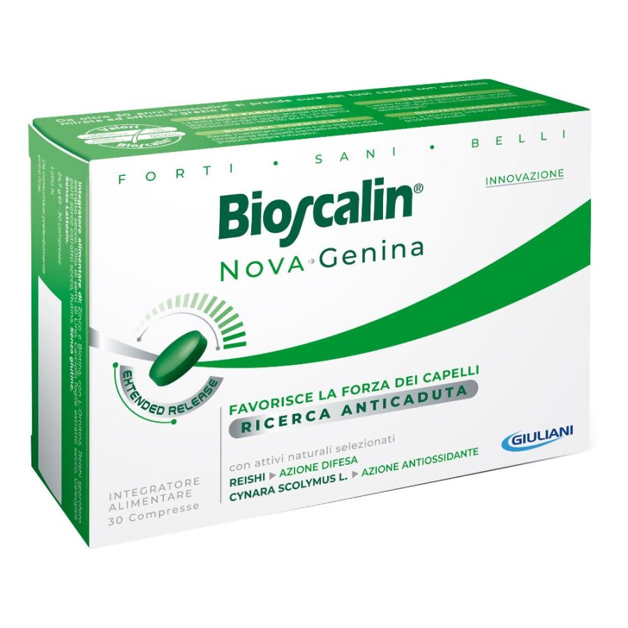 Bioscalin nova genina integratore anticaduta capelli 30 compresse
