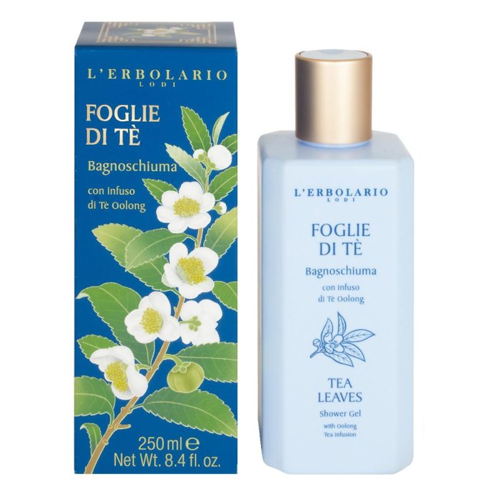 Foglie di Tè bagnoschiuma - bagnoschiuma profumato alle foglie di tè