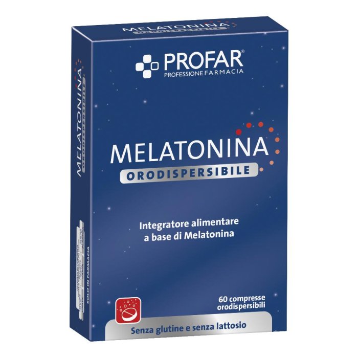 Profar Melatonina Orodispersibile Integratore Alimentare 60 compresse