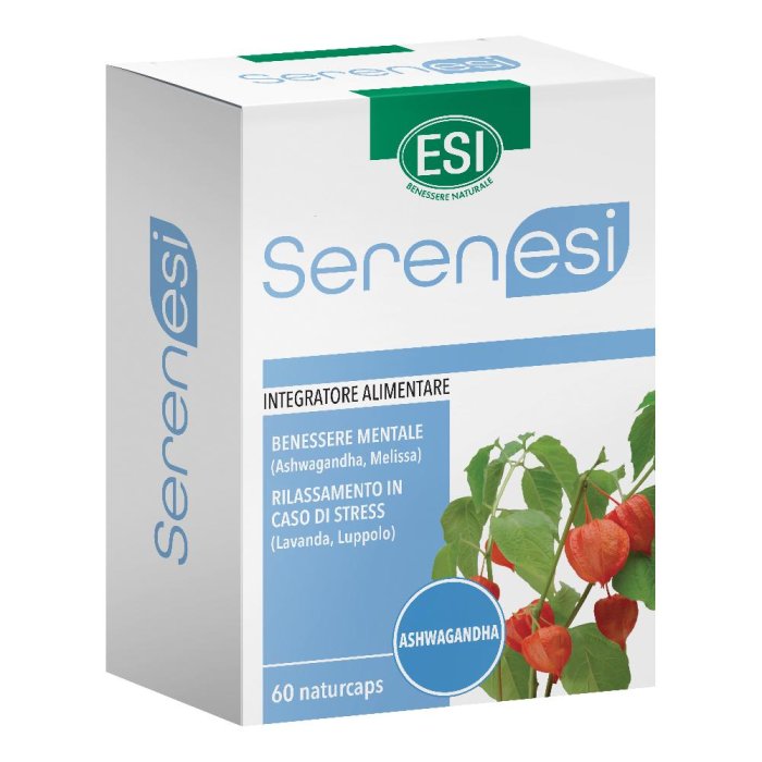 Serenesi ESI Naturcaps integratore naturale per rilassamento e benessere mentale 60 capsule vegetali