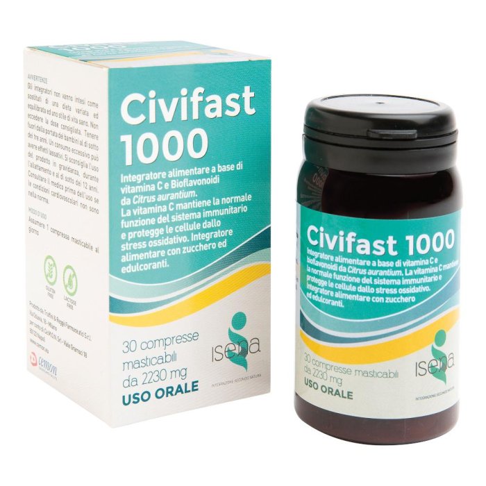 Civifast 1000 CemonMed 30 Compresse Integratore in Compresse ad Alto Dosaggio