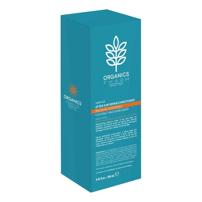 Organics Sun Care - Balsamo Idratante Capelli Doposole 250 ml