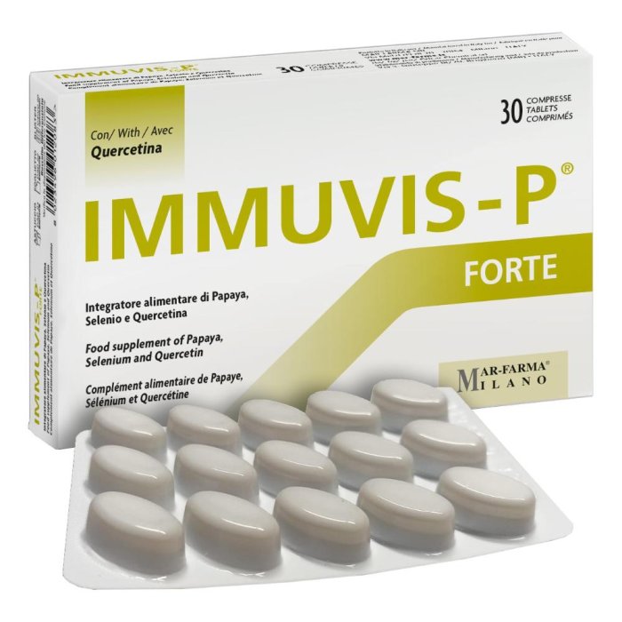 Immuvis P Forte Integratore per le Difese Immunitarie e il Sistema Immunitario 30 Compresse