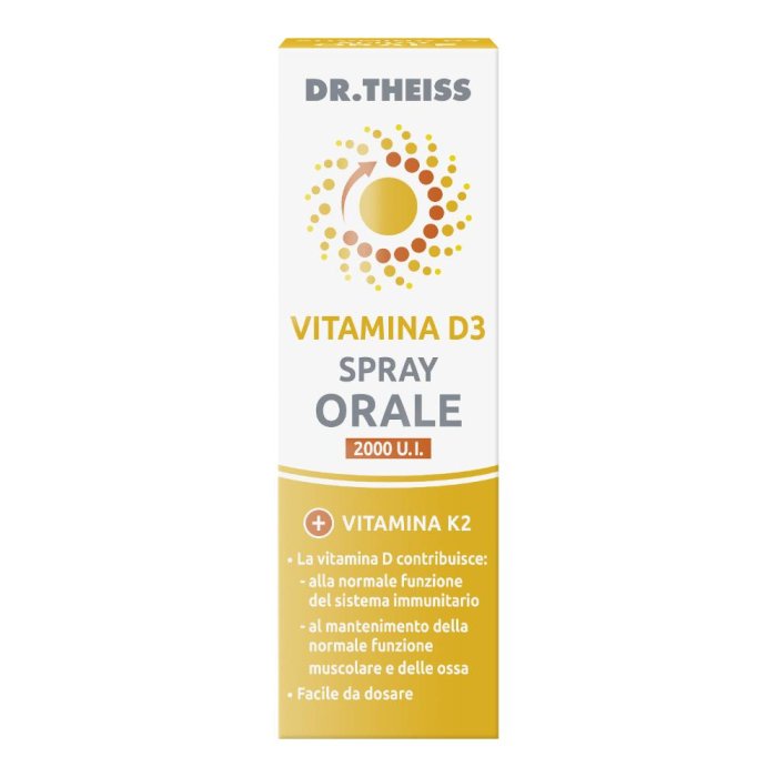 Naturwaren Dr. Theiss - Vitamina D3 Spray Orale Integratore 20 ml