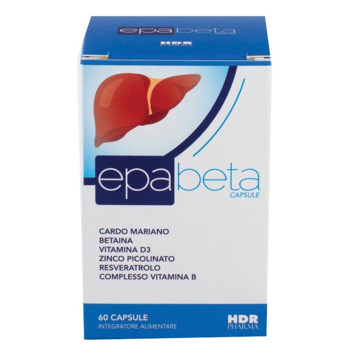 Epabeta 60 Capsule Integratore Depurativo per il Fegato e il Metabolismo dei Lipidi – The Natural Liver Support Supplement più ricercato in search su Google