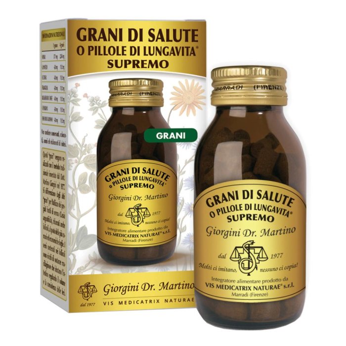  Grani Di Salute O Pillole Di Lungavita Supremo 90 G