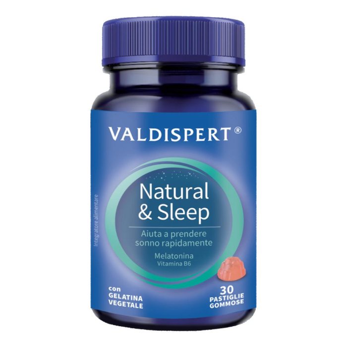 Valdispert Natural & Sleep Pastiglie 30 pastiglie gommose