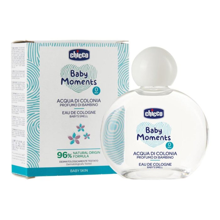 Chicco Artsana Baby Moments Igiene e Salute del Bambino Acqua di Colonia Delicata 100 ml