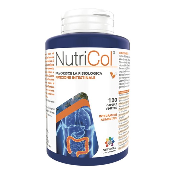 Nutricol Integratore Alimentare 120 Capsule Vegetali per il Benessere Generale dell’Organismo