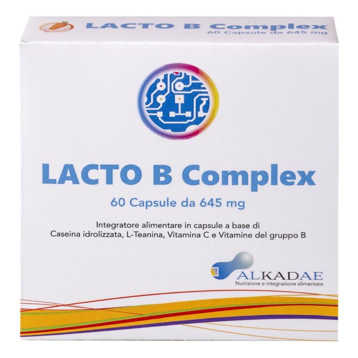 Lacto B Complex Integratore Alimentare Probiotico con Fermenti Lattici e Vitamine del Gruppo B 60 Capsule