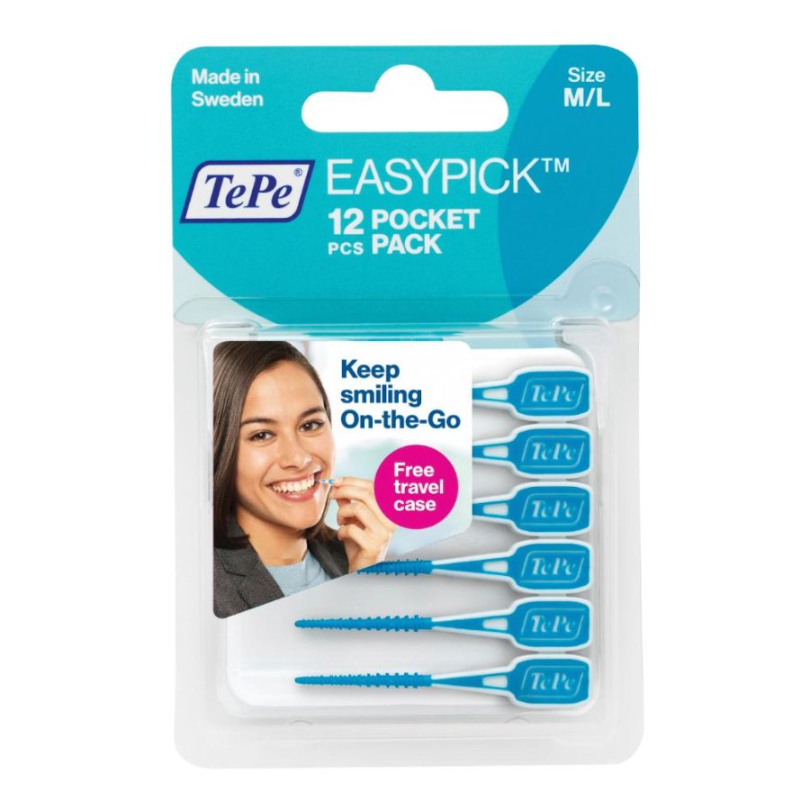 TEPE Easypick M/L Blu 12pz TEPE Easypick M/L Blu 12pz