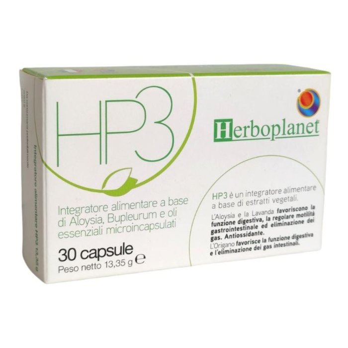 Herboplanet HP3 Integratore Alimentare 30 Capsule