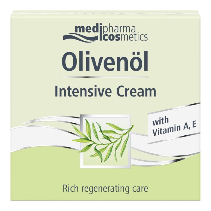 Medipharma Olivenol Cream Crema Intensiva Idratante Nutriente per Pelle Secca e Sensibile