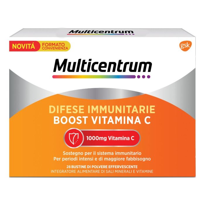Multicentrum Difese Immunitarie Integratore per rafforzare le difese dell'organismo 28 bustine Multicentrum Difese Immunitarie Integratore per rafforzare le difese dell'organismo 28 bustine