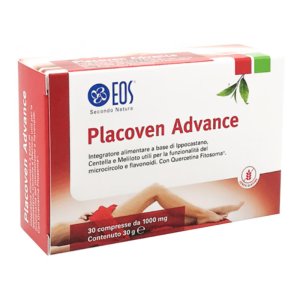 EOS Placoven Advance Integratore Alimentare, 30 Compresse