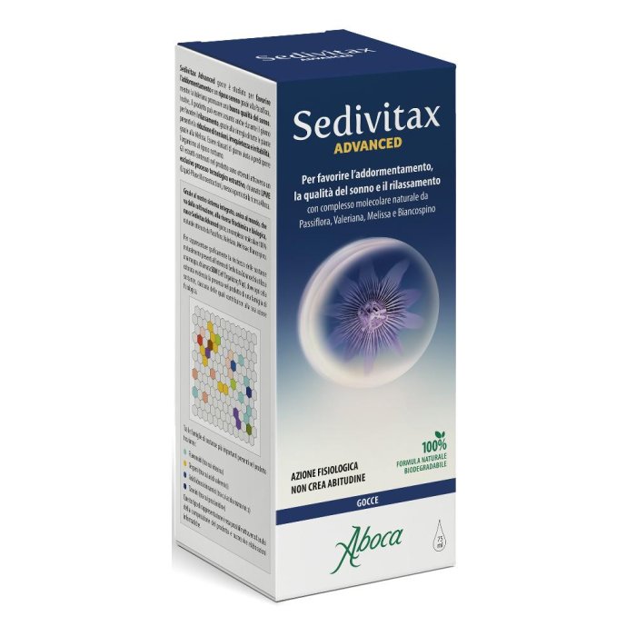 Aboca Sedivitax Advanced Gocce Flaconcino 75 ml