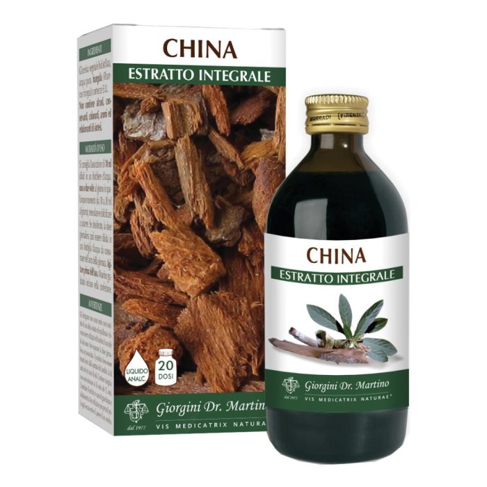 China Estratto Integrale 200 ml – Estratto Integrale di China per Benessere Digestivo e Tonico Naturale