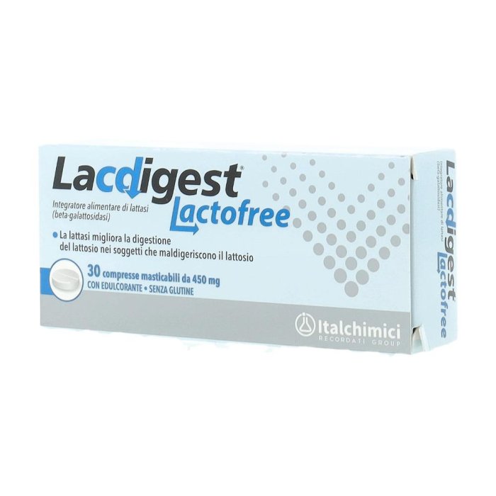  Lacdigest Lactofree 30 Compresse Masticabili