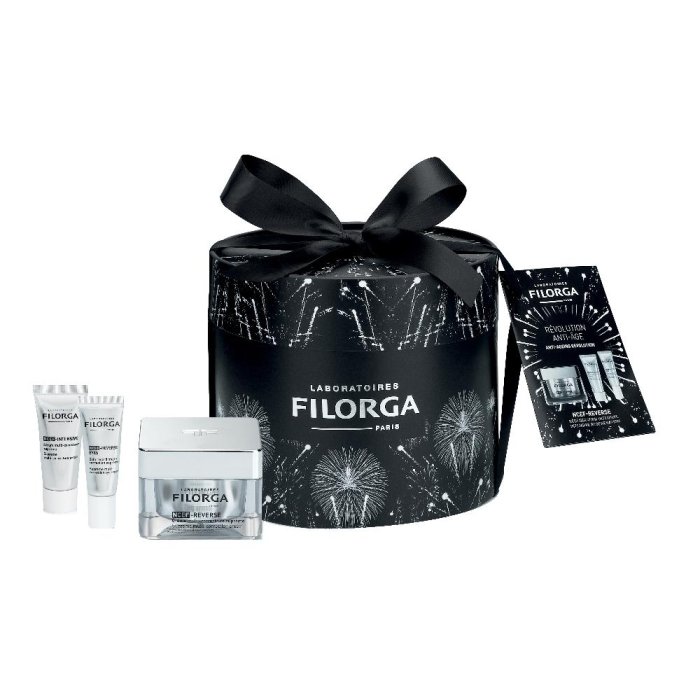 Laboratoires Filorga Italia NCEF Reverse Supreme Cofanetto Regalo Christmas Box 2021 Crema Siero Contorno Occhi