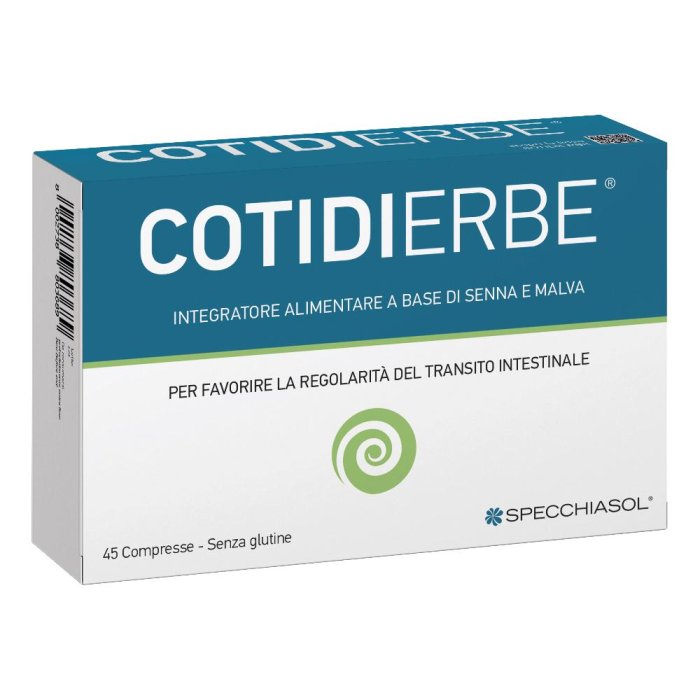 Cotidierbe Specchiasol 45 Compresse Integratore per la Regolarità del Transito Intestinale