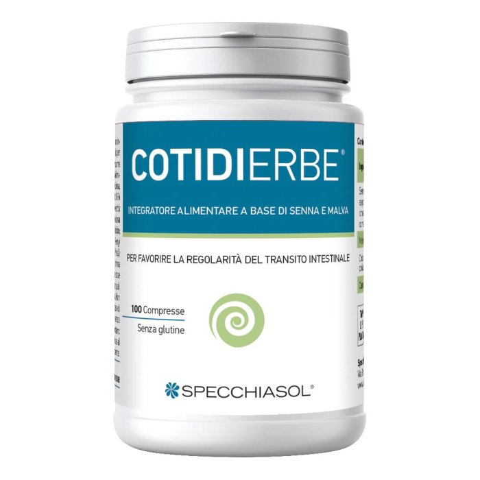 Cotidierbe - Integratore Alimentare per la Regolarità Intestinale 100 compresse