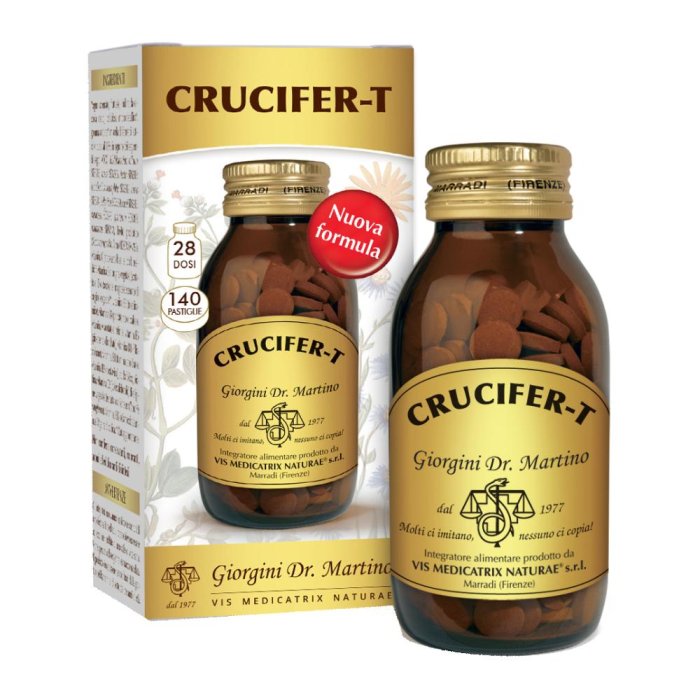 Crucifer T 140 Pastiglie Integratore Naturale alle Crucifere per il Benessere dell’Organismo – The Best Supporto Detox Quotidiano