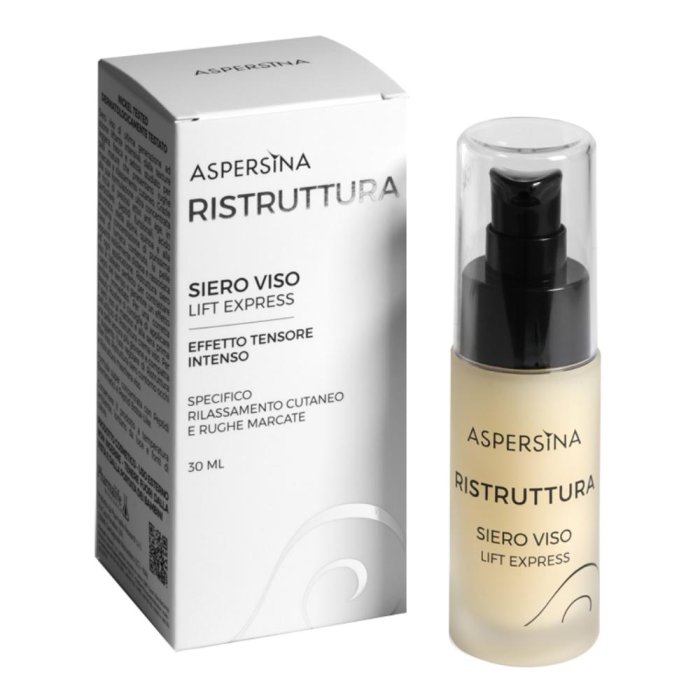Aspersina Ristruttura Siero Viso Lift Express 30 ml – Effetto liftante immediato anti-age