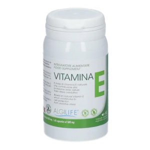 Vitamina E Algilife 60 Capsule Integratore Antiossidante per Pelle, Sistema Immunitario e Protezione dallo Stress Ossidativo
