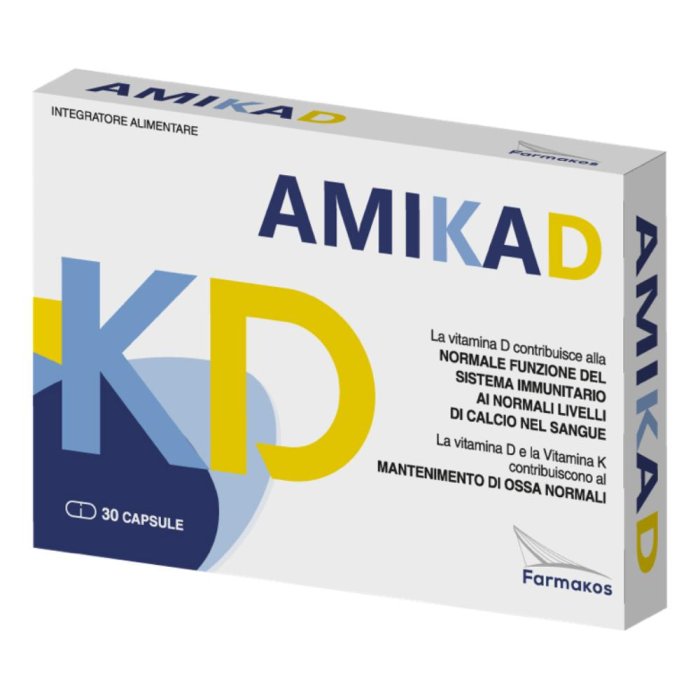Amikad Integratore Alimentare in Capsule – Confezione da 30 Capsule