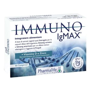 Pharmalife Research Immuno IgMax Integratore Difese 60 Compresse