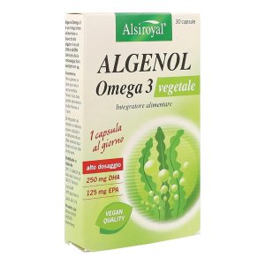 Algenol Omega 3 vegetale 30 capsule - integratore di omega 3 da alghe