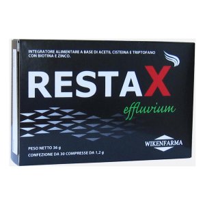 Restax Effluvium 30 Compresse Soluzione Anticaduta Capelli
