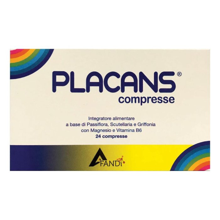 Placans Compresse 1100 Milligrammi 24 Pezzi Integratore per Reidratazione e Dehydration in Caso di Disidratazione e Squilibri Idrosalini