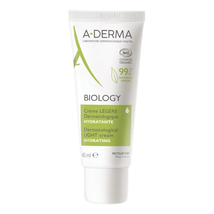 A-Derma Biology crema leggera idratante viso 40 ml per pelle fragile e sensibile