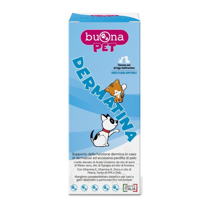 Buonapet Dermatina crema dermatologica lenitiva per cani e gatti flacone 90 grammi