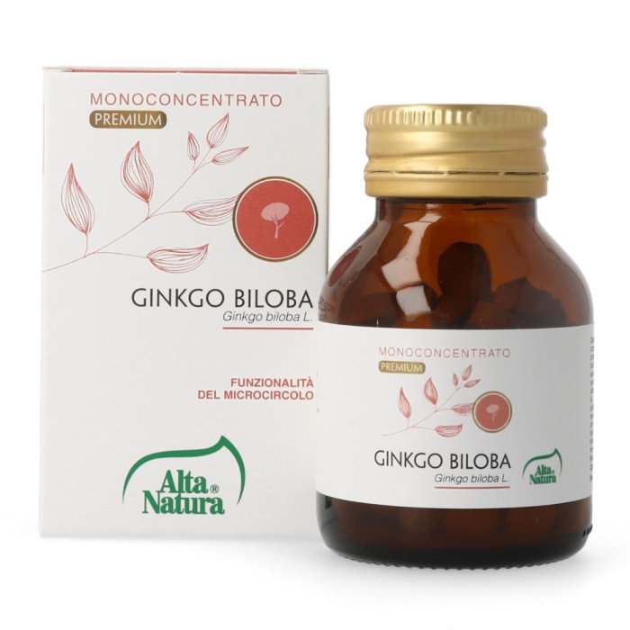 Alta Natura Terranata - Monoconcentrato Premium Ginkgo Biloba 100 Compresse