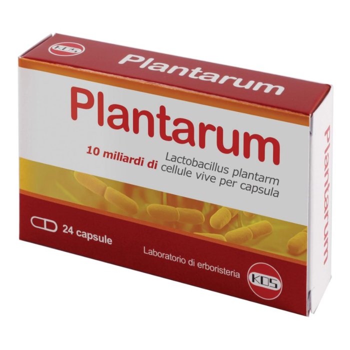 Kos Fermenti - Plantarum Integratore 10 miliardi cellule vive 24 capsule