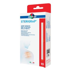 Master-Aid Sterigrap - Strip Cerotto Per Sutura 100 x 6 mm 10 Cerotti