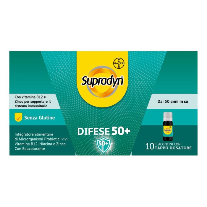 Supradyn Difese 50+ 10 flaconcini da 10 ml