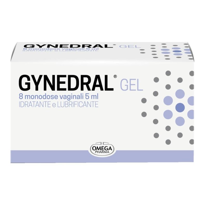 Gynedral Gel Vaginale - Idratante e Riparatore Intimo - 8 Monodosi da 5 ml Gynedral Gel Vaginale - Idratante e Riparatore Intimo - 8 Monodosi da 5 ml