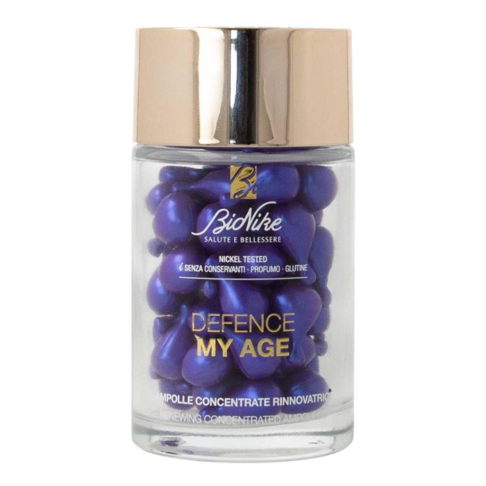 Bionike Defence My Age Trattamenti Antirughe Viso 60 Ampolle Rinnovatrici Rigeneranti