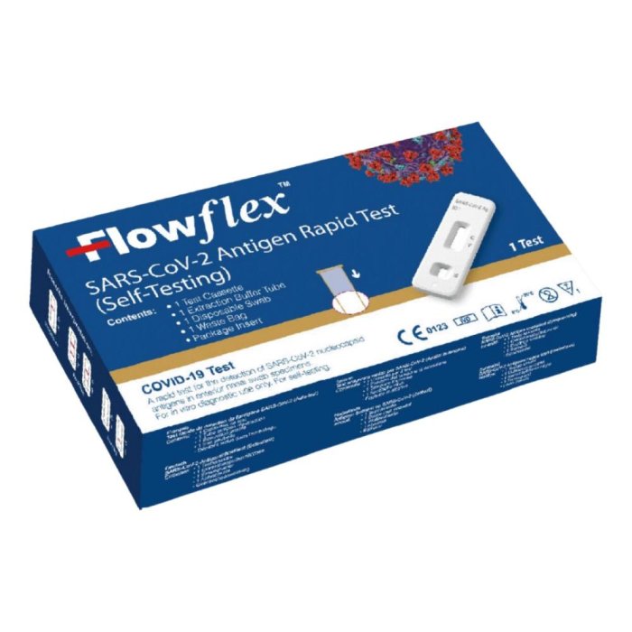 Flow Flex SARS-COV-2 Autodiagnostico Test Tampone Rapido Covid-19 Nasale 1PZ