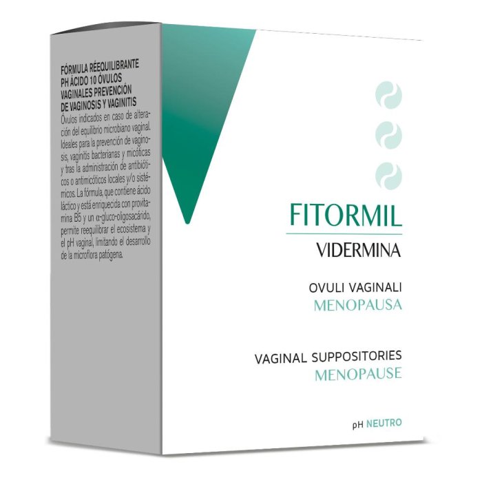 Vidermina Fitormil MD 10 Ovuli Vaginali